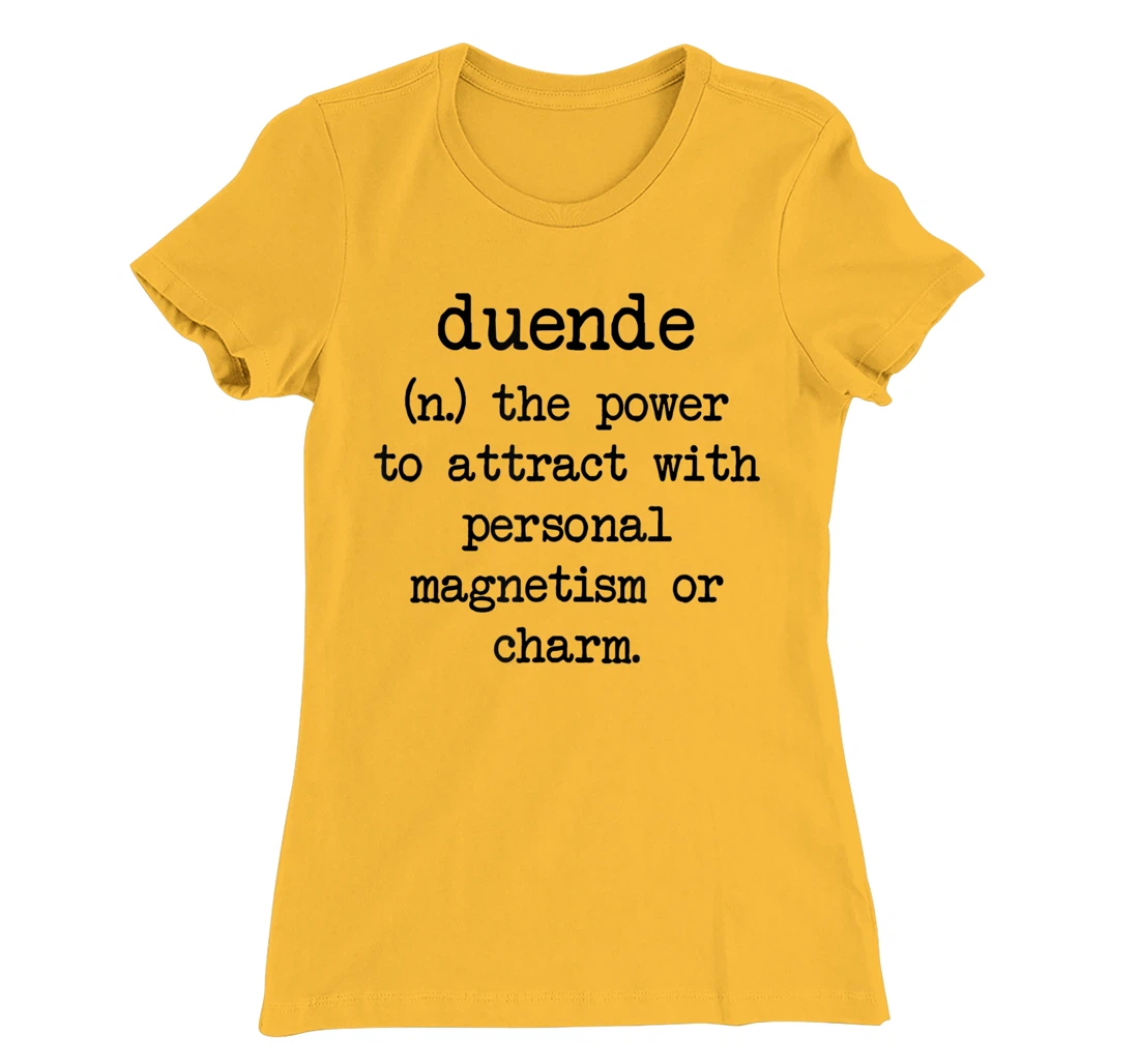 Duende Word Definition T-Shirt, Women T-Shirt