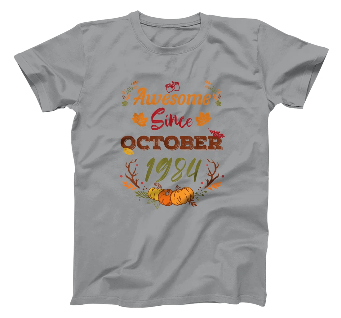 38 Years Old, Awesome Since October 1984 shirt, 38th year T-Shirt, Women T-Shirt