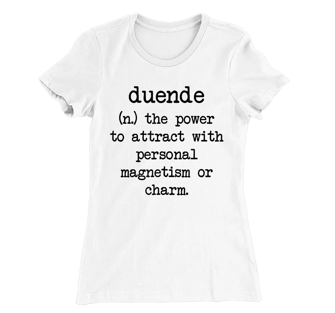 Duende Word Definition T-Shirt, Women T-Shirt