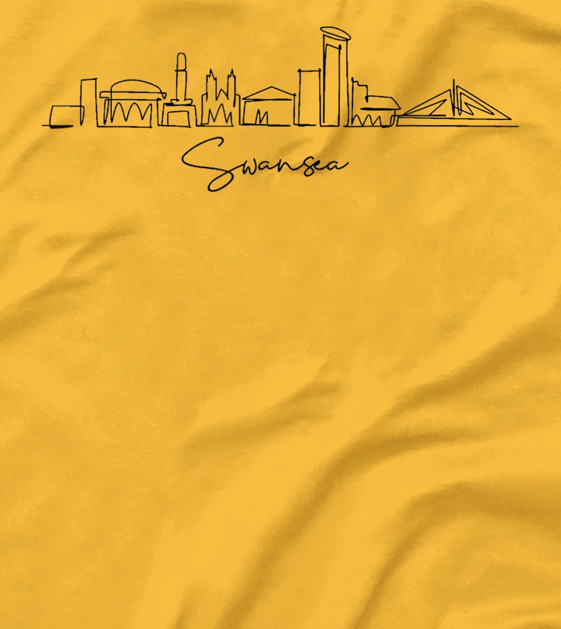 city skyline travel souvenir tourist Swansea Arizona T-Shirt, Kid T-Shirt and Women T-Shirt