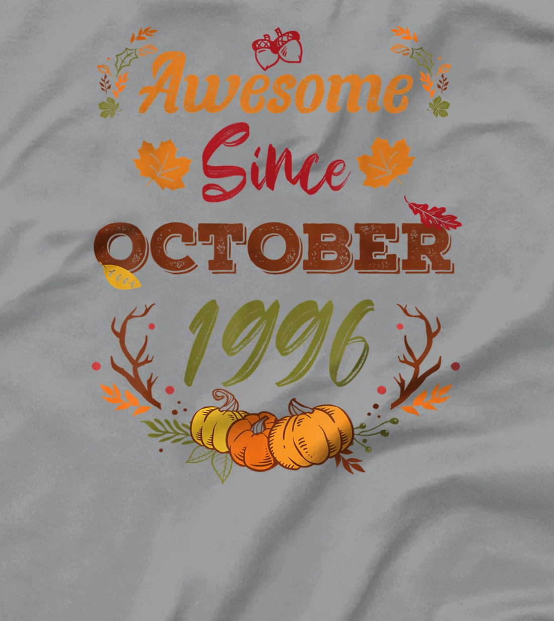 26 Years Old, Awesome Since October 1996 shirt, 26th year T-Shirt, Women T-Shirt