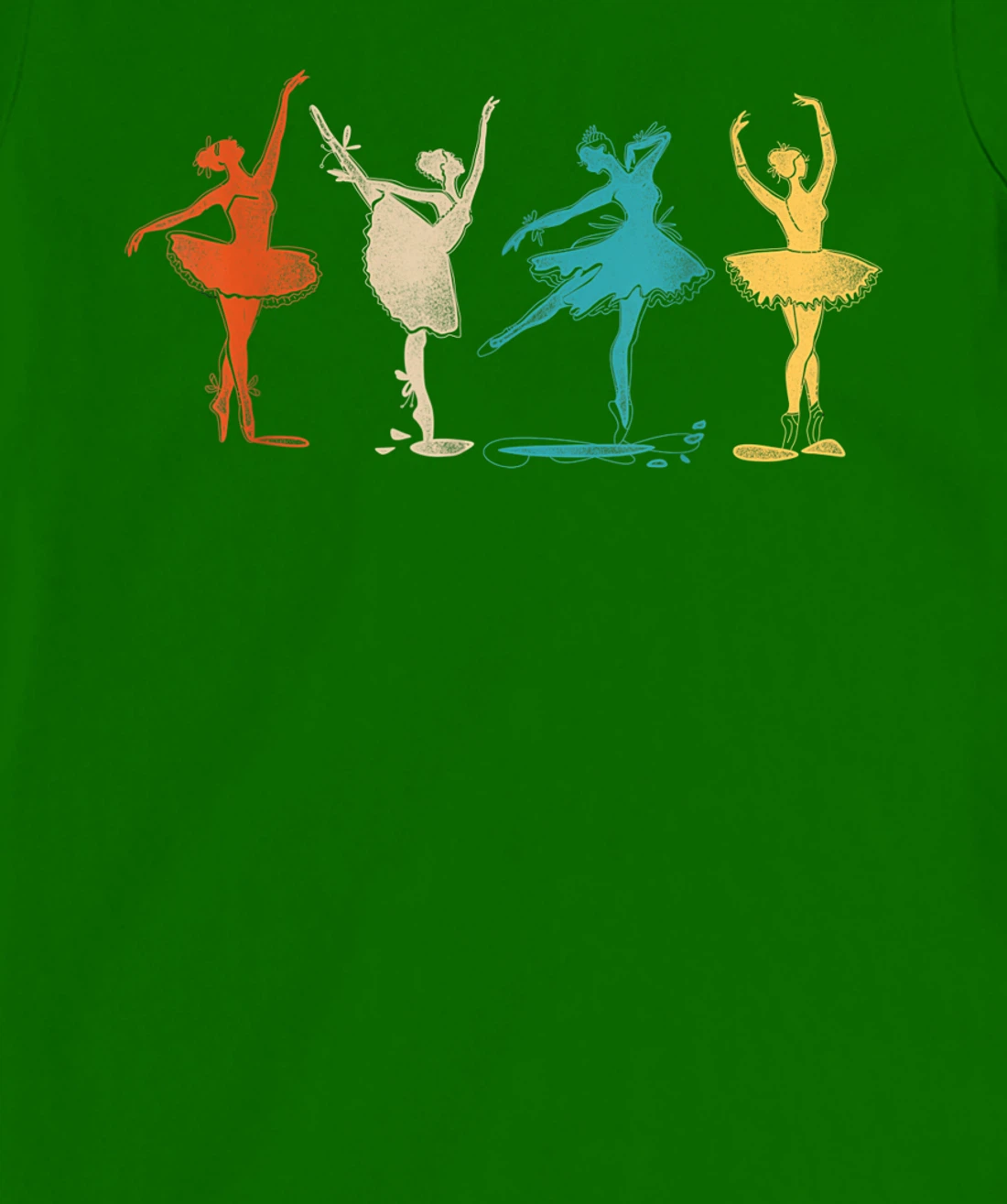 Ballet Dancer Dance Girl Ballerina Retro Vintage T-Shirt, Kid T-Shirt and Women T-Shirt