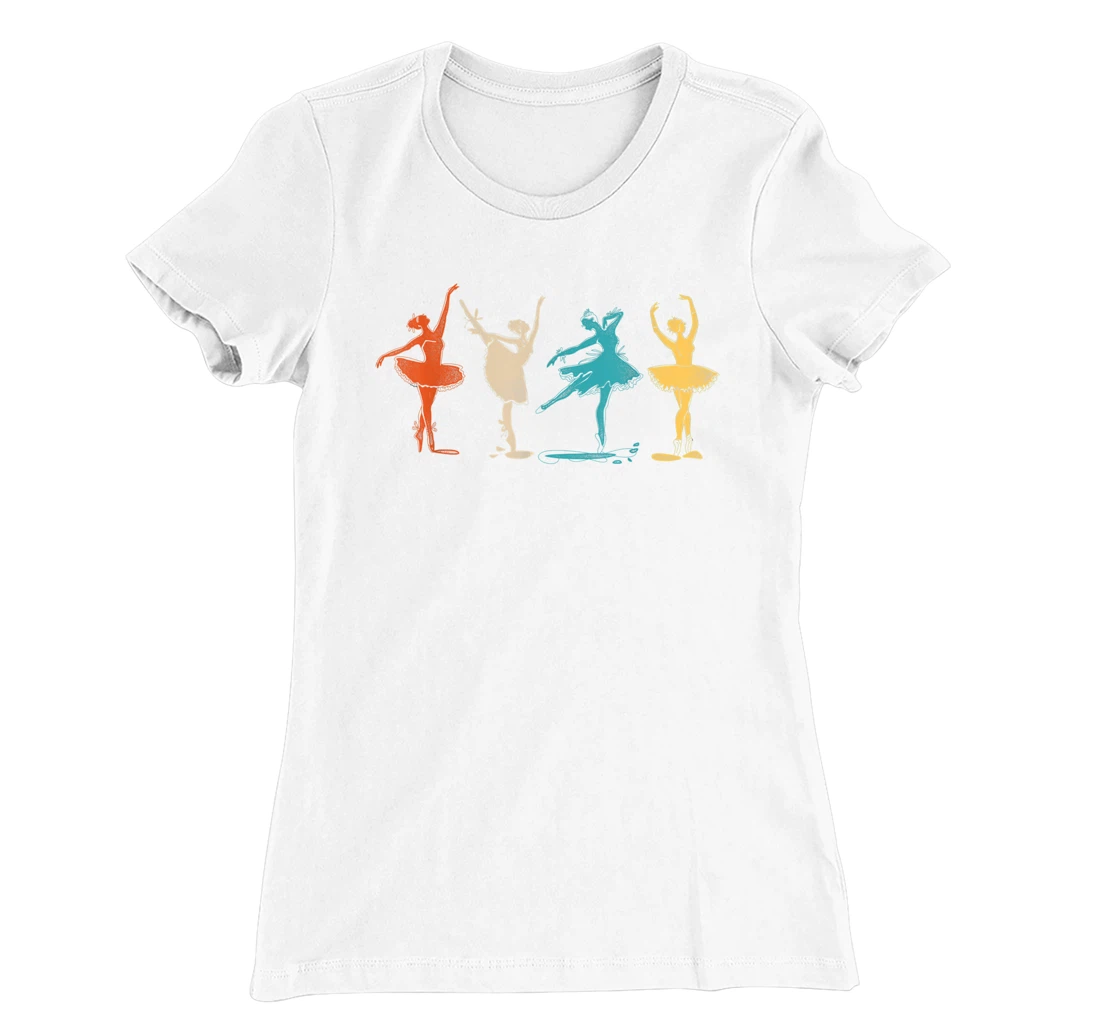 Ballet Dancer Dance Girl Ballerina Retro Vintage T-Shirt, Kid T-Shirt and Women T-Shirt