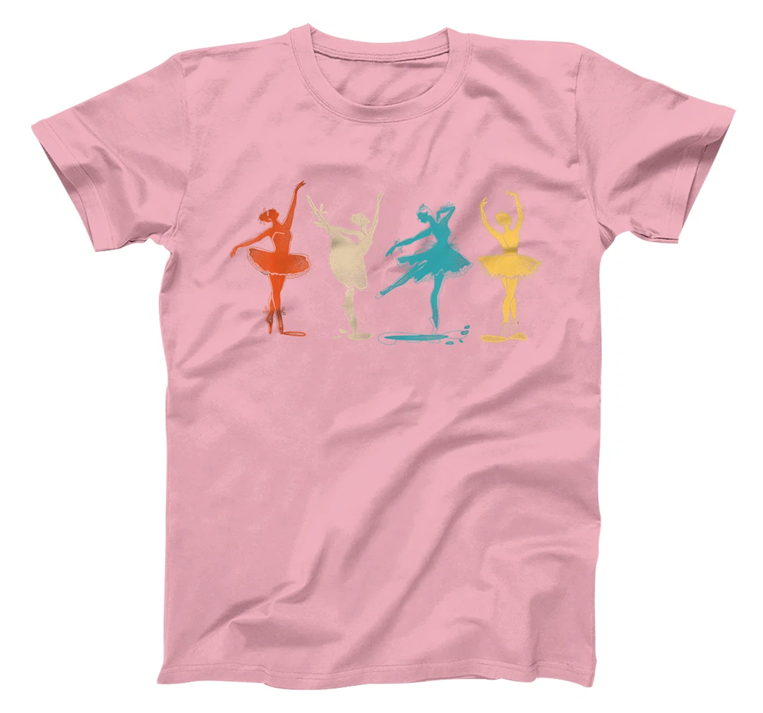Ballet Dancer Dance Girl Ballerina Retro Vintage T-Shirt, Kid T-Shirt and Women T-Shirt