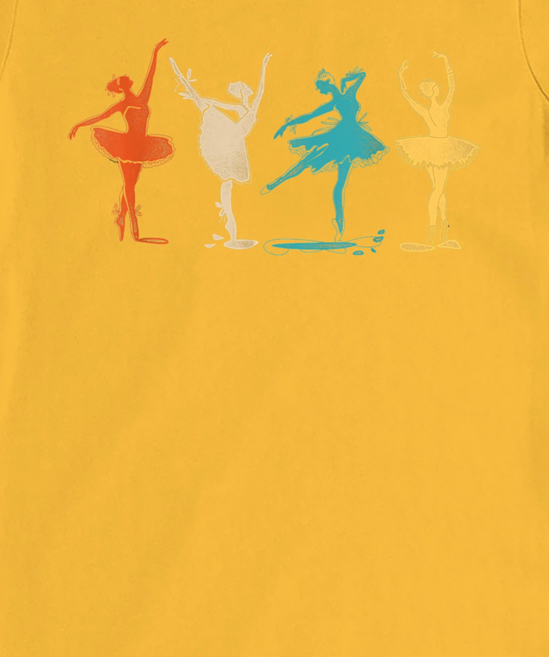 Ballet Dancer Dance Girl Ballerina Retro Vintage T-Shirt, Kid T-Shirt and Women T-Shirt