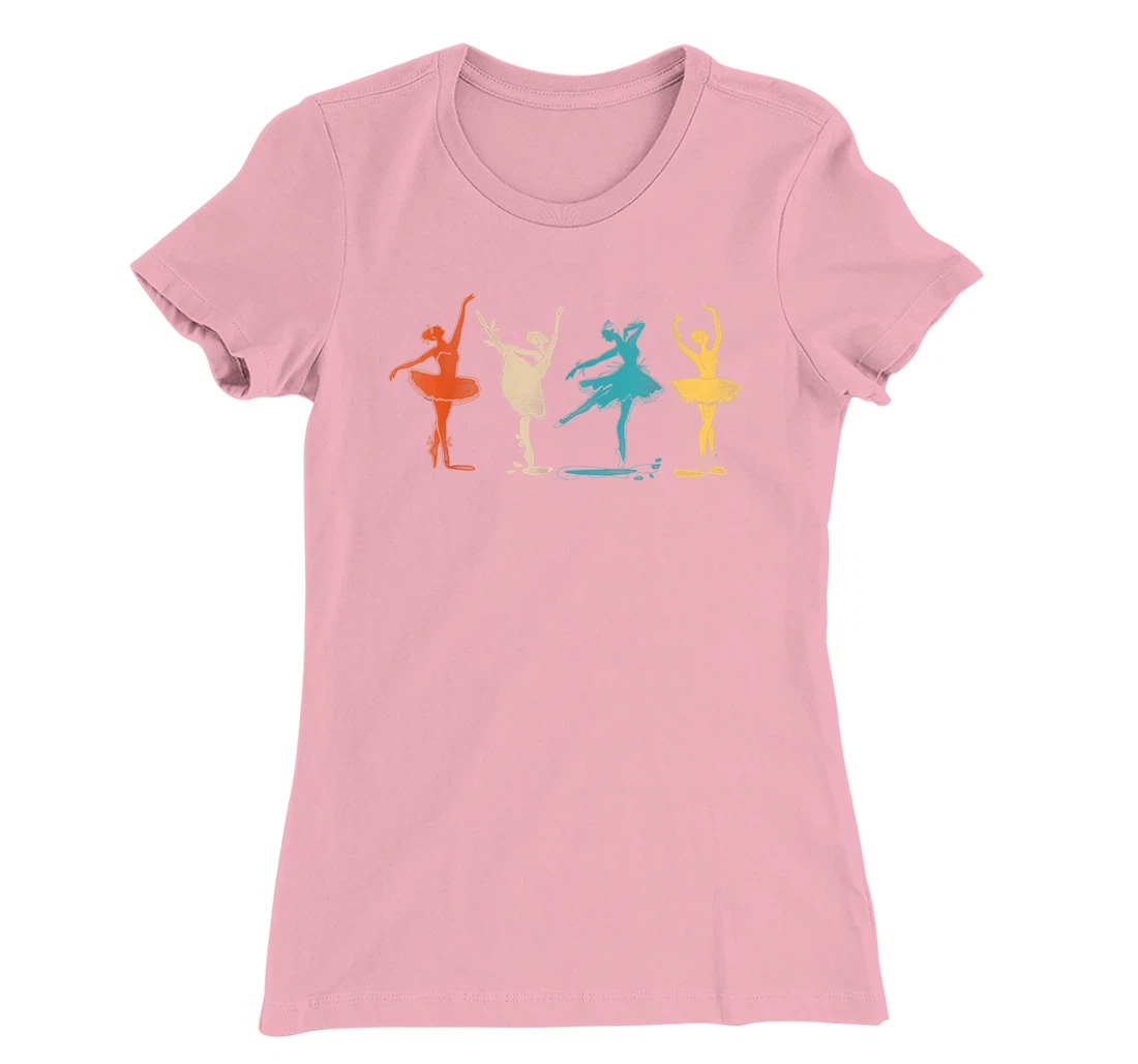 Ballet Dancer Dance Girl Ballerina Retro Vintage T-Shirt, Kid T-Shirt and Women T-Shirt