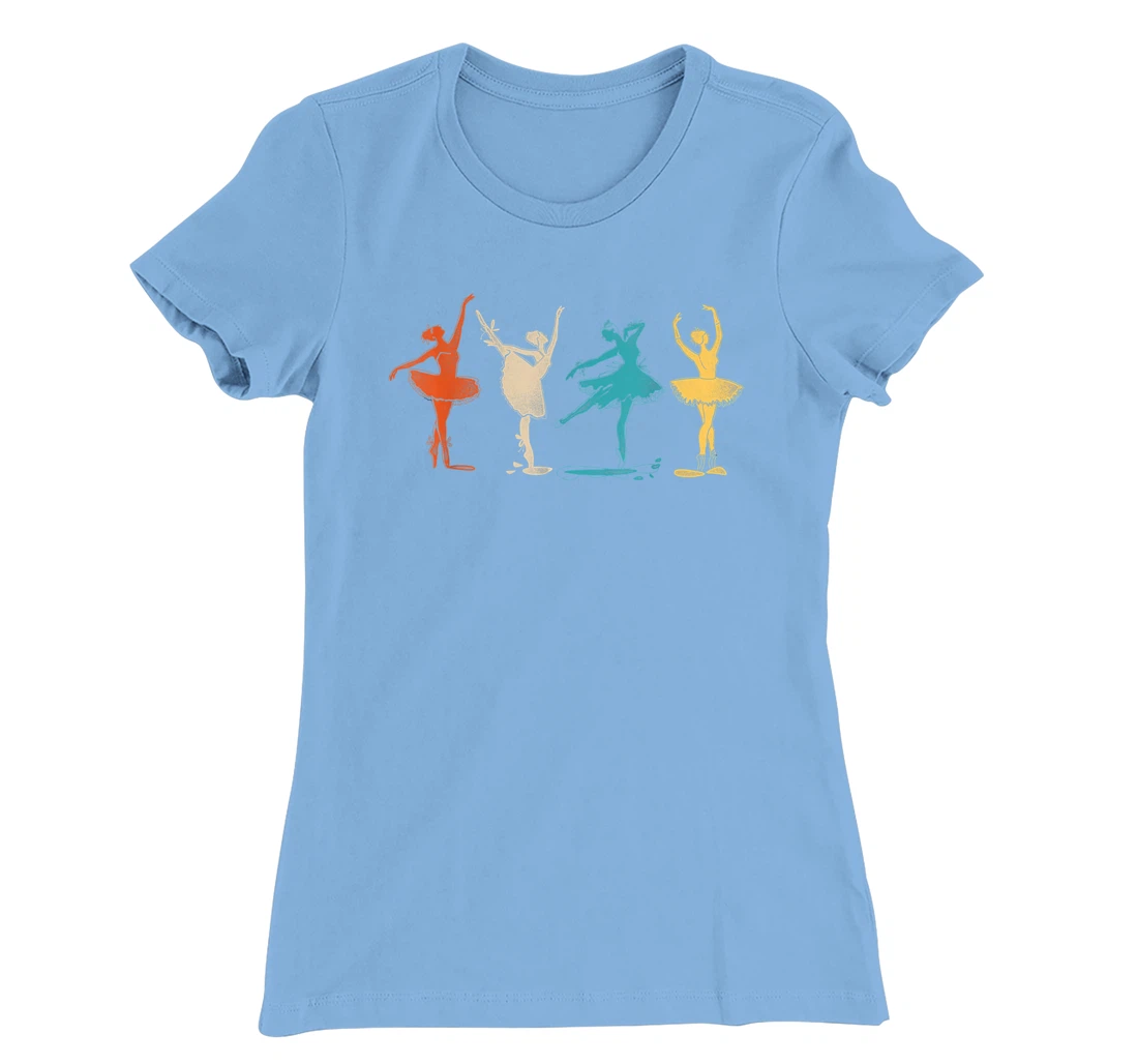 Ballet Dancer Dance Girl Ballerina Retro Vintage T-Shirt, Kid T-Shirt and Women T-Shirt