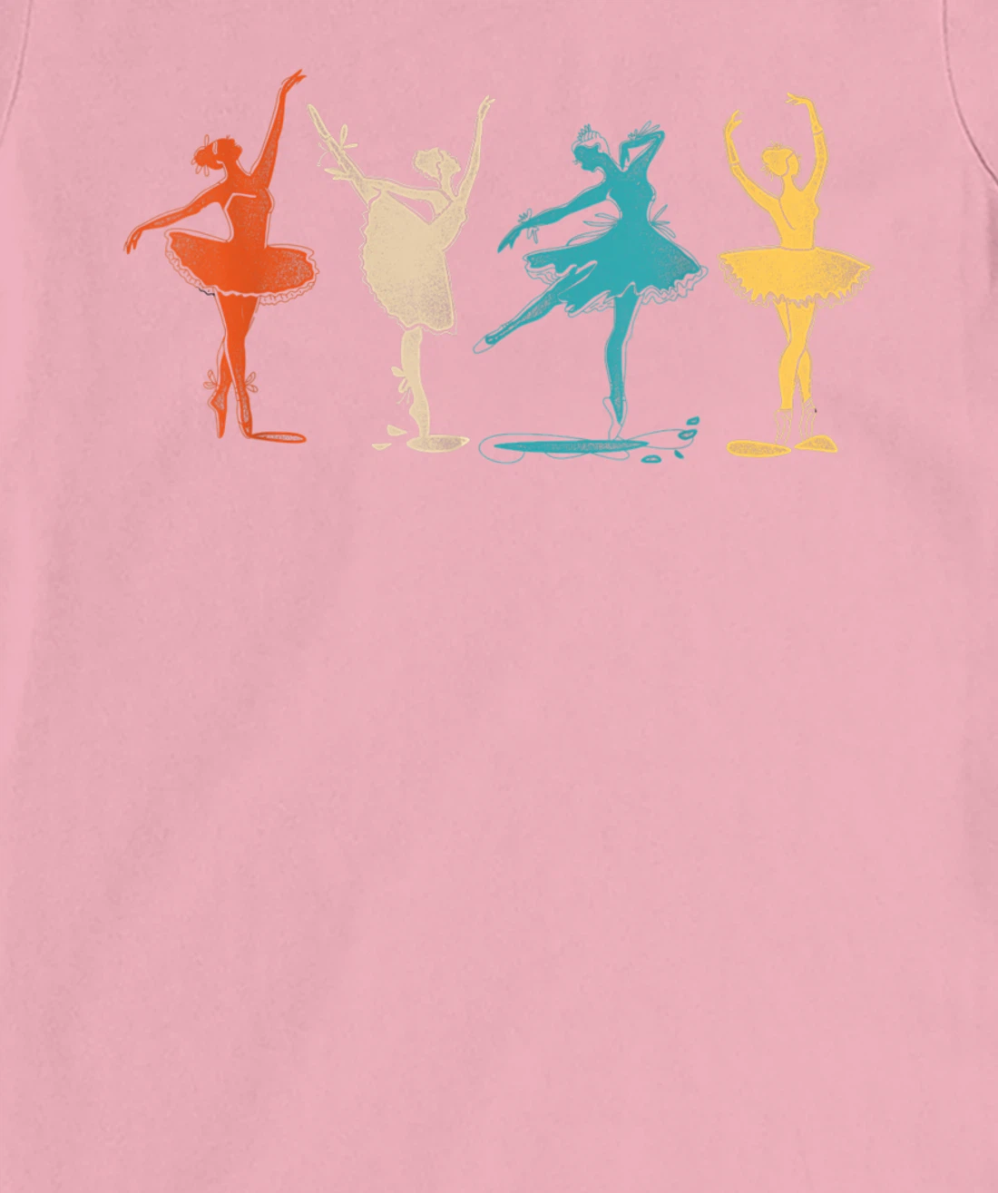 Ballet Dancer Dance Girl Ballerina Retro Vintage T-Shirt, Kid T-Shirt and Women T-Shirt