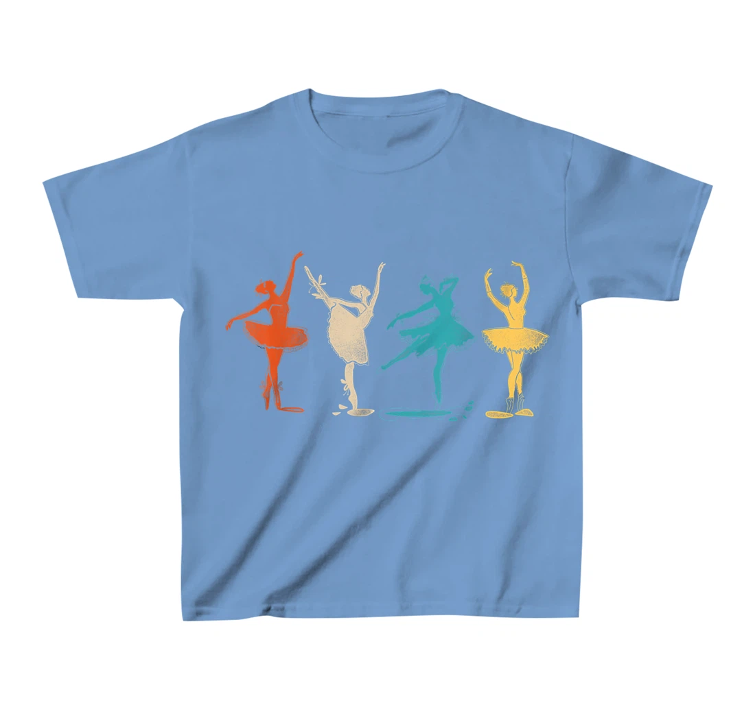 Ballet Dancer Dance Girl Ballerina Retro Vintage T-Shirt, Kid T-Shirt and Women T-Shirt