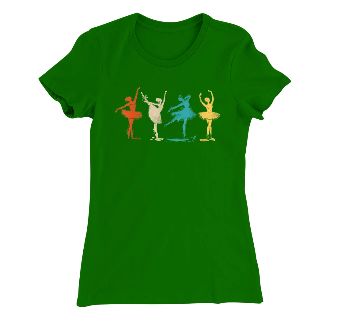 Ballet Dancer Dance Girl Ballerina Retro Vintage T-Shirt, Kid T-Shirt and Women T-Shirt