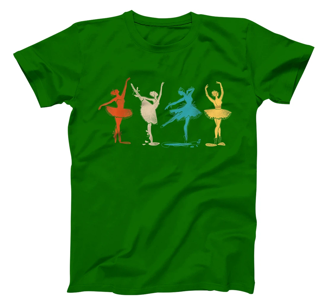Ballet Dancer Dance Girl Ballerina Retro Vintage T-Shirt, Kid T-Shirt and Women T-Shirt