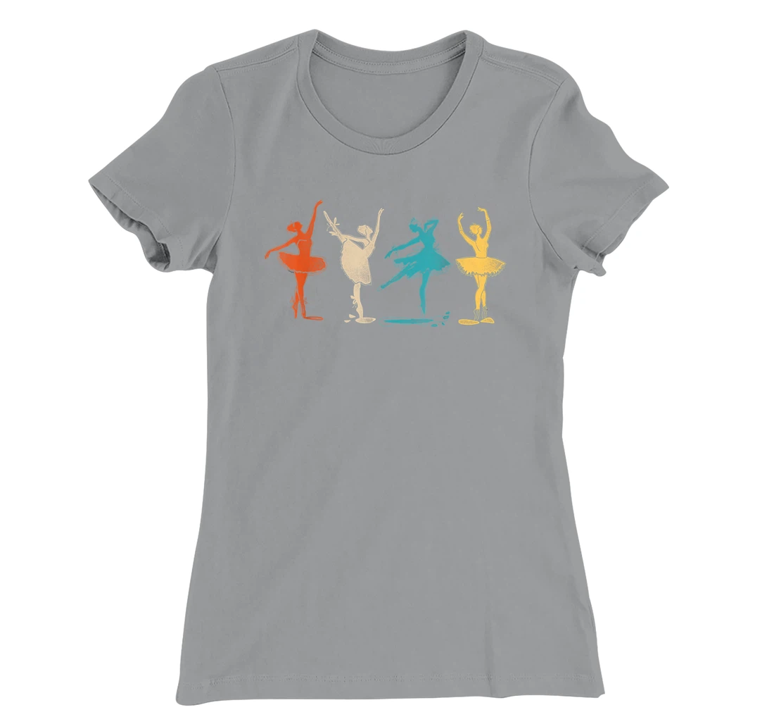 Ballet Dancer Dance Girl Ballerina Retro Vintage T-Shirt, Kid T-Shirt and Women T-Shirt