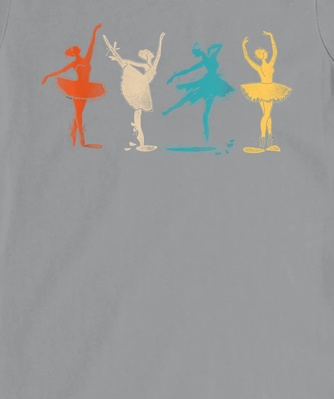 Ballet Dancer Dance Girl Ballerina Retro Vintage T-Shirt, Kid T-Shirt and Women T-Shirt