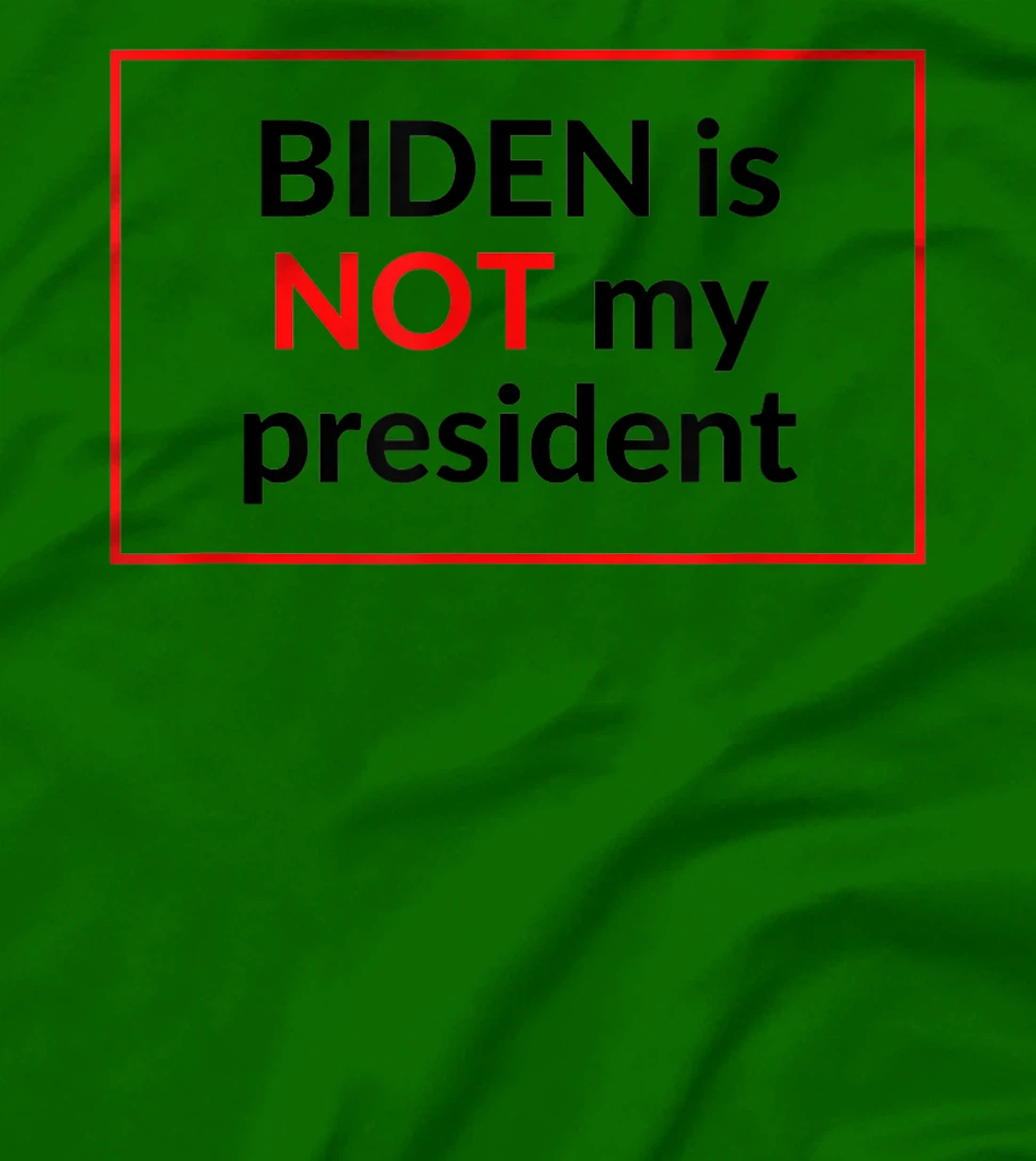 Funny Biden...Biden is not my president.. Trump 2024.Sleepy T-Shirt