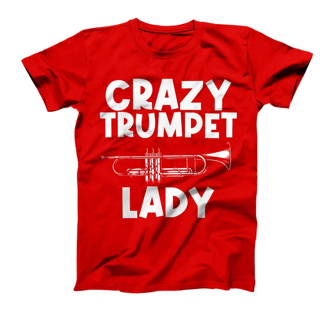 Trumpet Gift For Women Grandma Band Trumpet Players T-Shirt