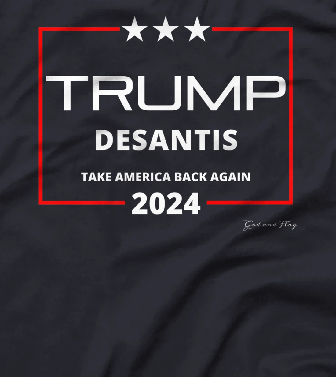 DONALD TRUMP RON DESANTIS 2024 TAKE AMERICA BACK AGAIN USA#1 Premium T-Shirt