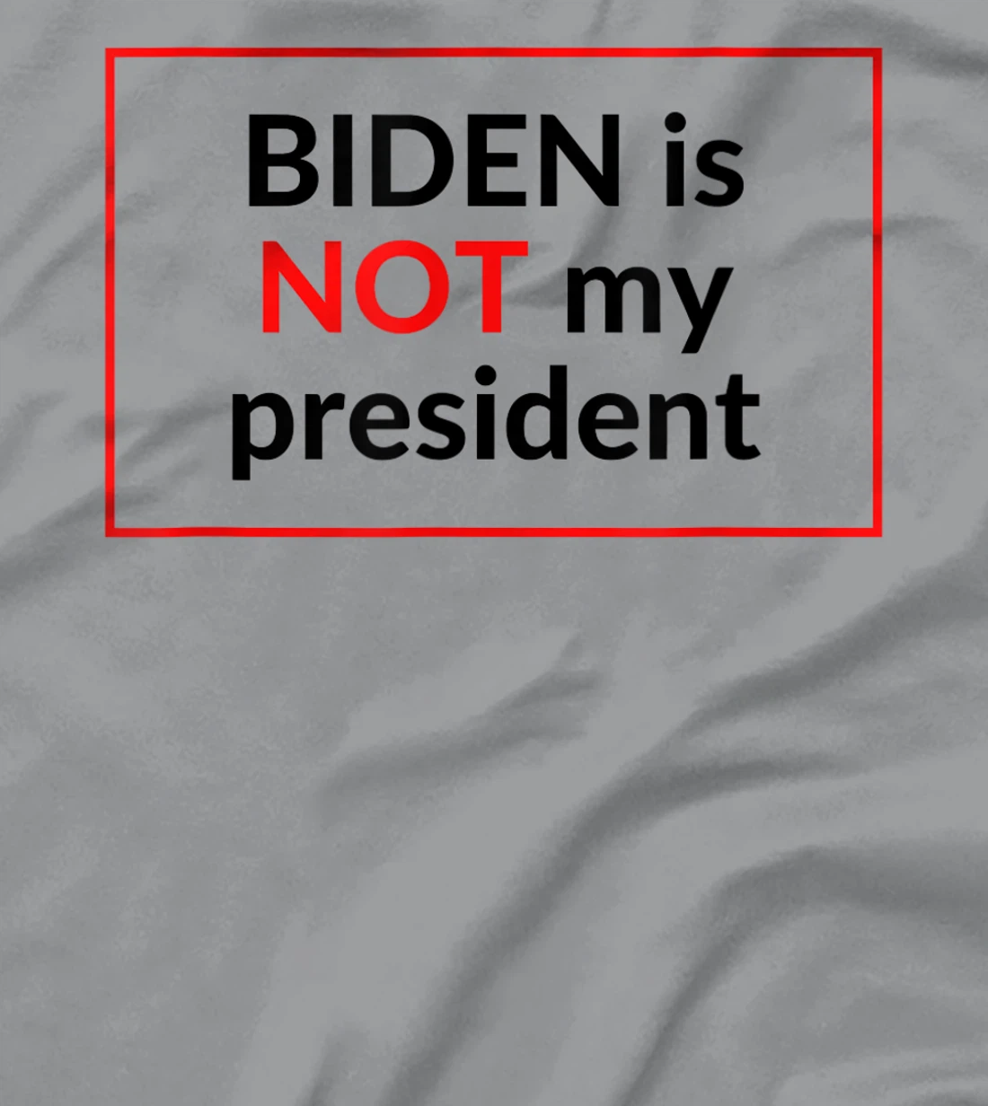 Funny Biden...Biden is not my president.. Trump 2024.Sleepy T-Shirt