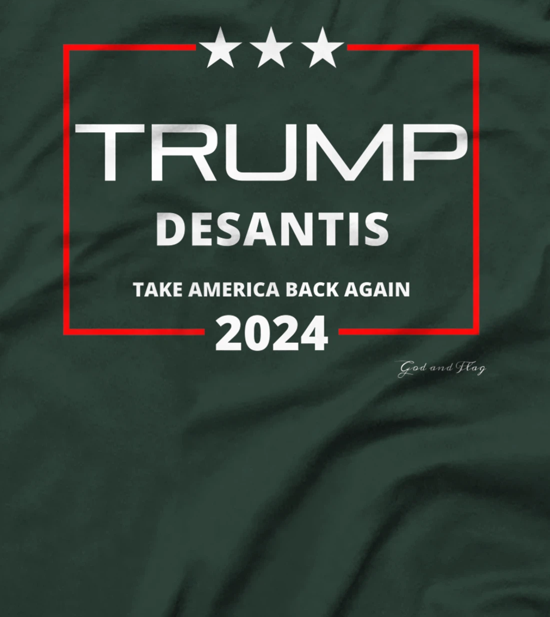 DONALD TRUMP RON DESANTIS 2024 TAKE AMERICA BACK AGAIN USA#1 Premium T-Shirt