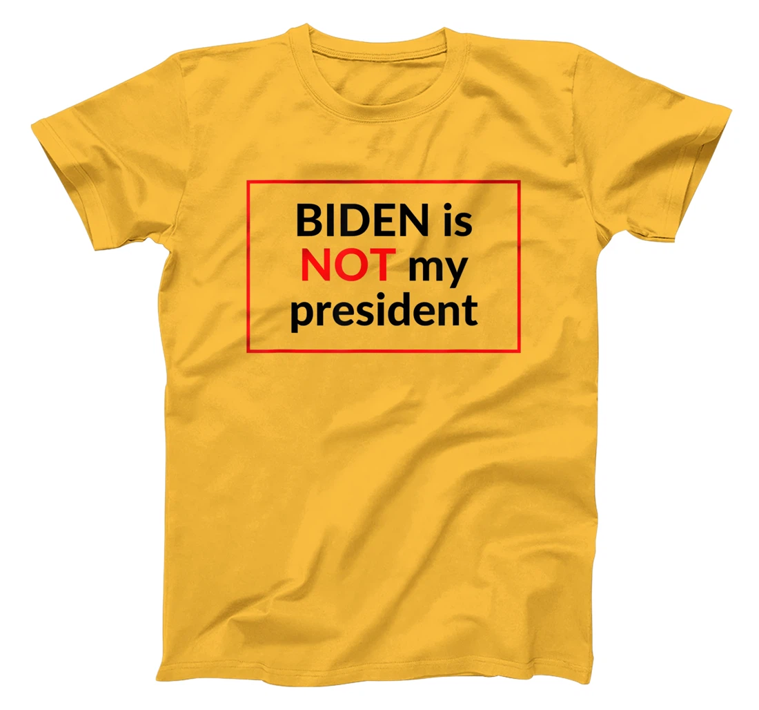 Funny Biden...Biden is not my president.. Trump 2024.Sleepy T-Shirt