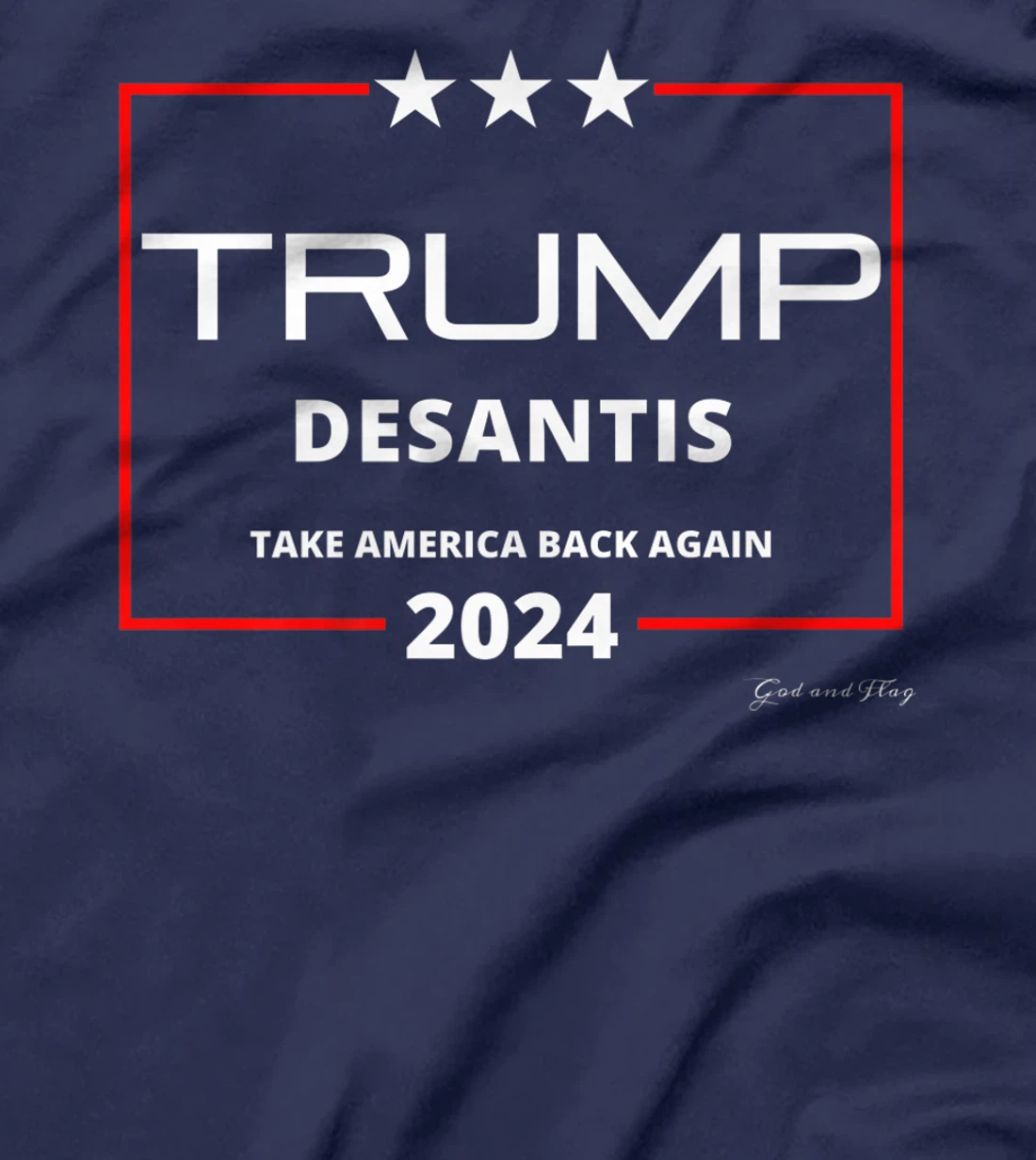 DONALD TRUMP RON DESANTIS 2024 TAKE AMERICA BACK AGAIN USA#1 Premium T-Shirt