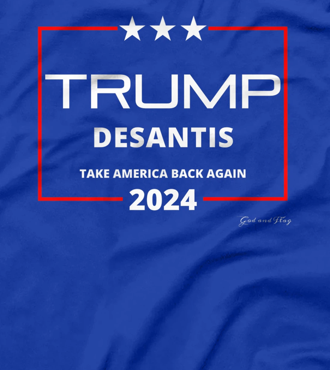 DONALD TRUMP RON DESANTIS 2024 TAKE AMERICA BACK AGAIN USA#1 Premium T-Shirt