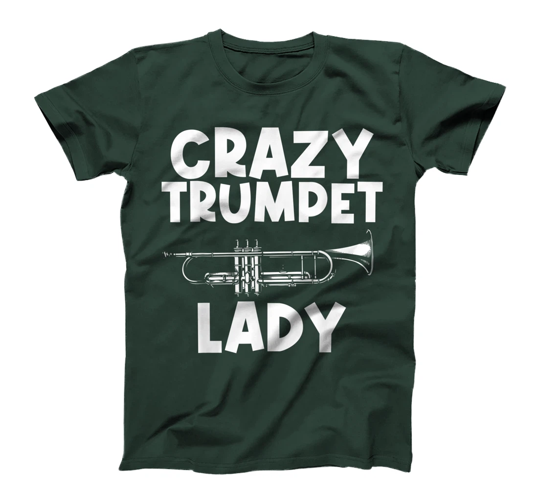 Trumpet Gift For Women Grandma Band Trumpet Players T-Shirt