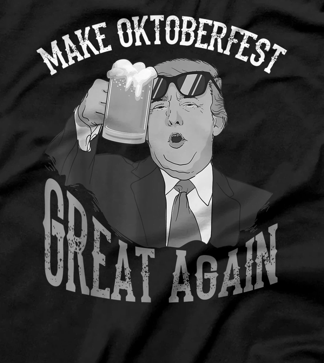 Cute President Make Oktoberfest Great Again Trump Gift T-Shirt