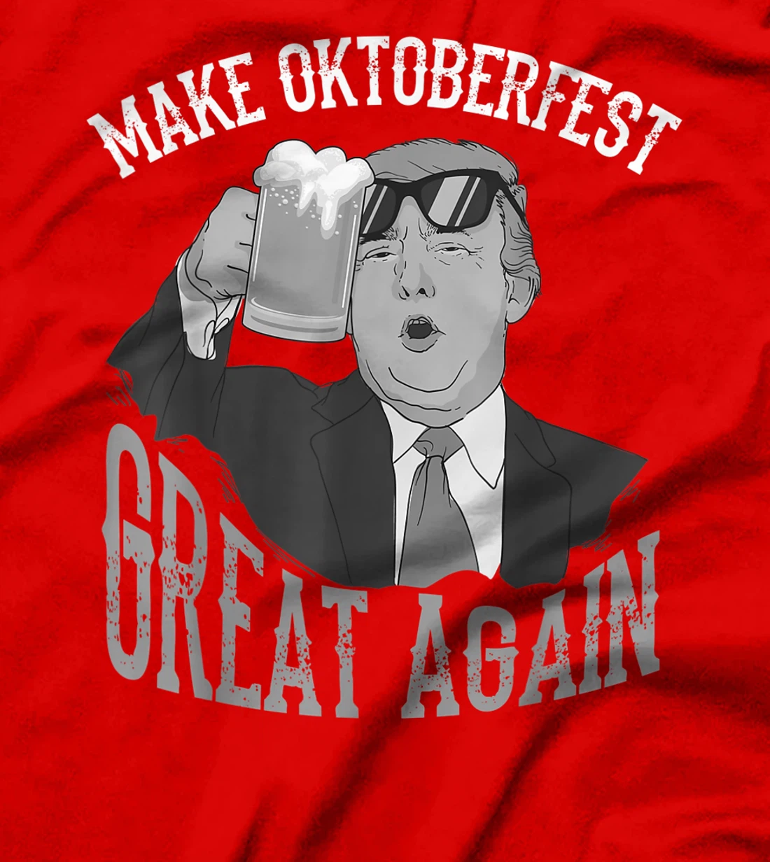 Cute President Make Oktoberfest Great Again Trump Gift T-Shirt
