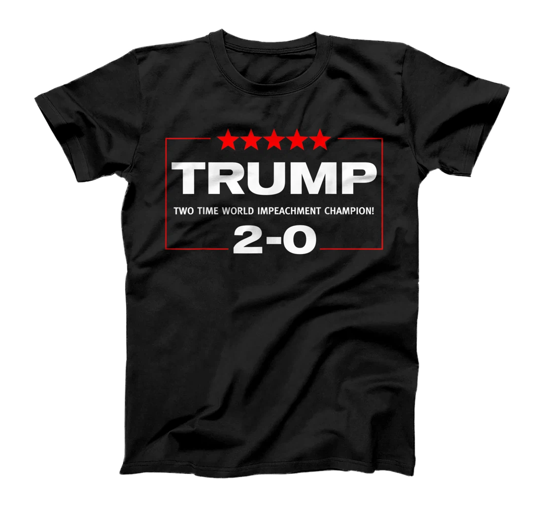 Funny Donald Trump Two Time Impeachment Champion MAGA 2024 T-Shirt