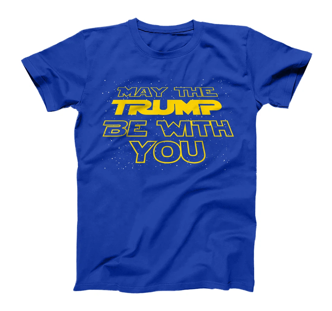 Men's Women's Kids May The Trump Be With You Graphic Design T-Shirt