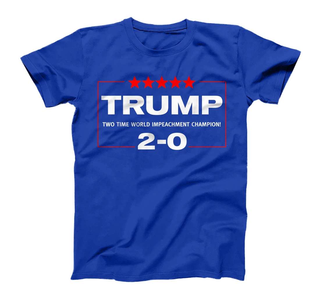 Funny Donald Trump Two Time Impeachment Champion MAGA 2024 T-Shirt
