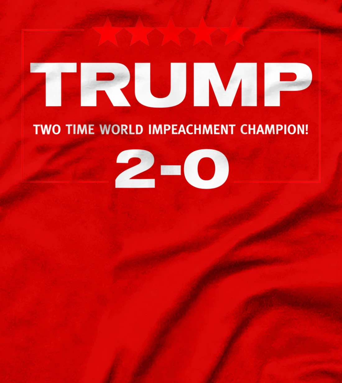 Funny Donald Trump Two Time Impeachment Champion MAGA 2024 T-Shirt