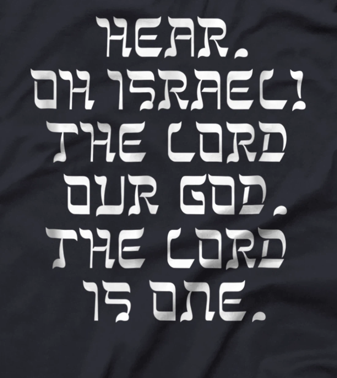 Rosh Hashanah Feast Trumpets Shema Israel Blessing T-Shirt