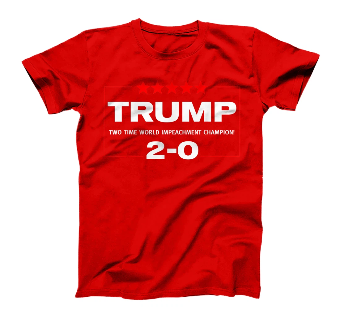 Funny Donald Trump Two Time Impeachment Champion MAGA 2024 T-Shirt