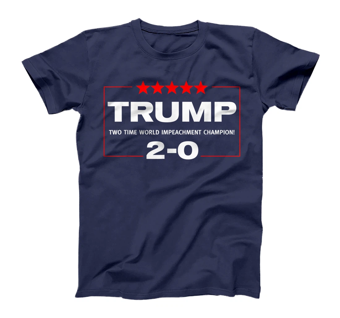 Funny Donald Trump Two Time Impeachment Champion MAGA 2024 T-Shirt