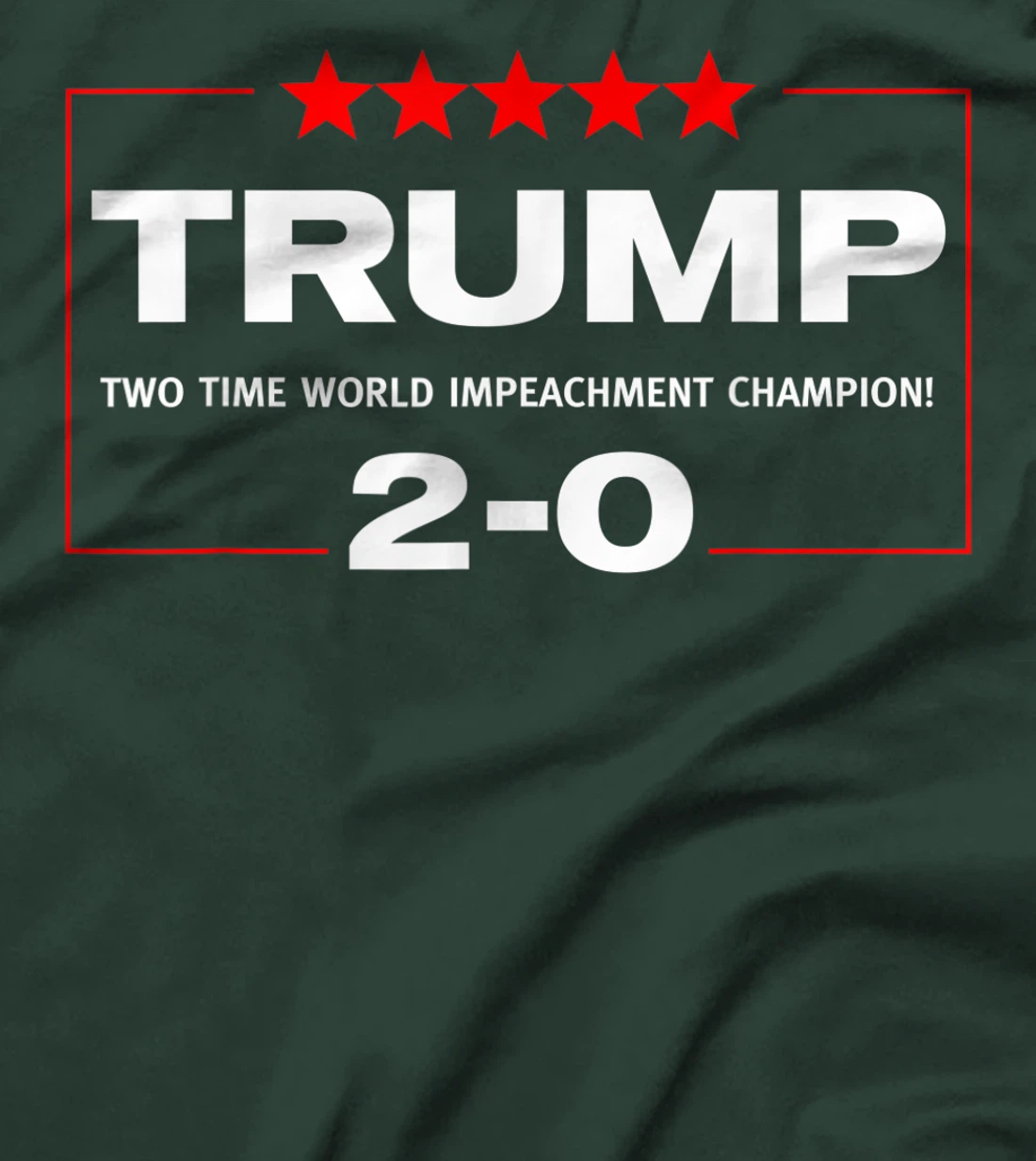Funny Donald Trump Two Time Impeachment Champion MAGA 2024 T-Shirt