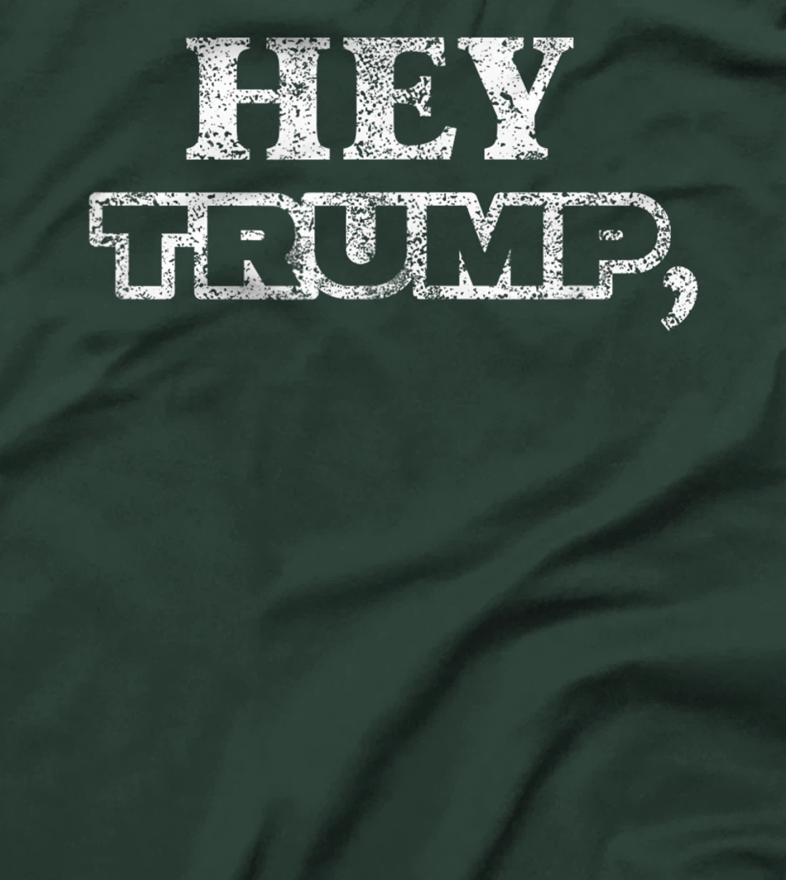 Hey Trump, Bide Me! I Fun Political Anti T-Shirt