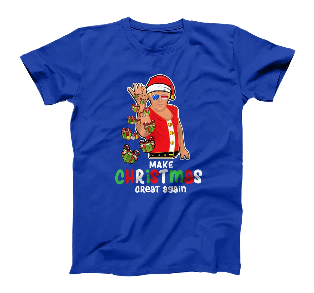 Funny Make Christmas Great Again Santa Trump Bae Xmas Gift T-Shirt