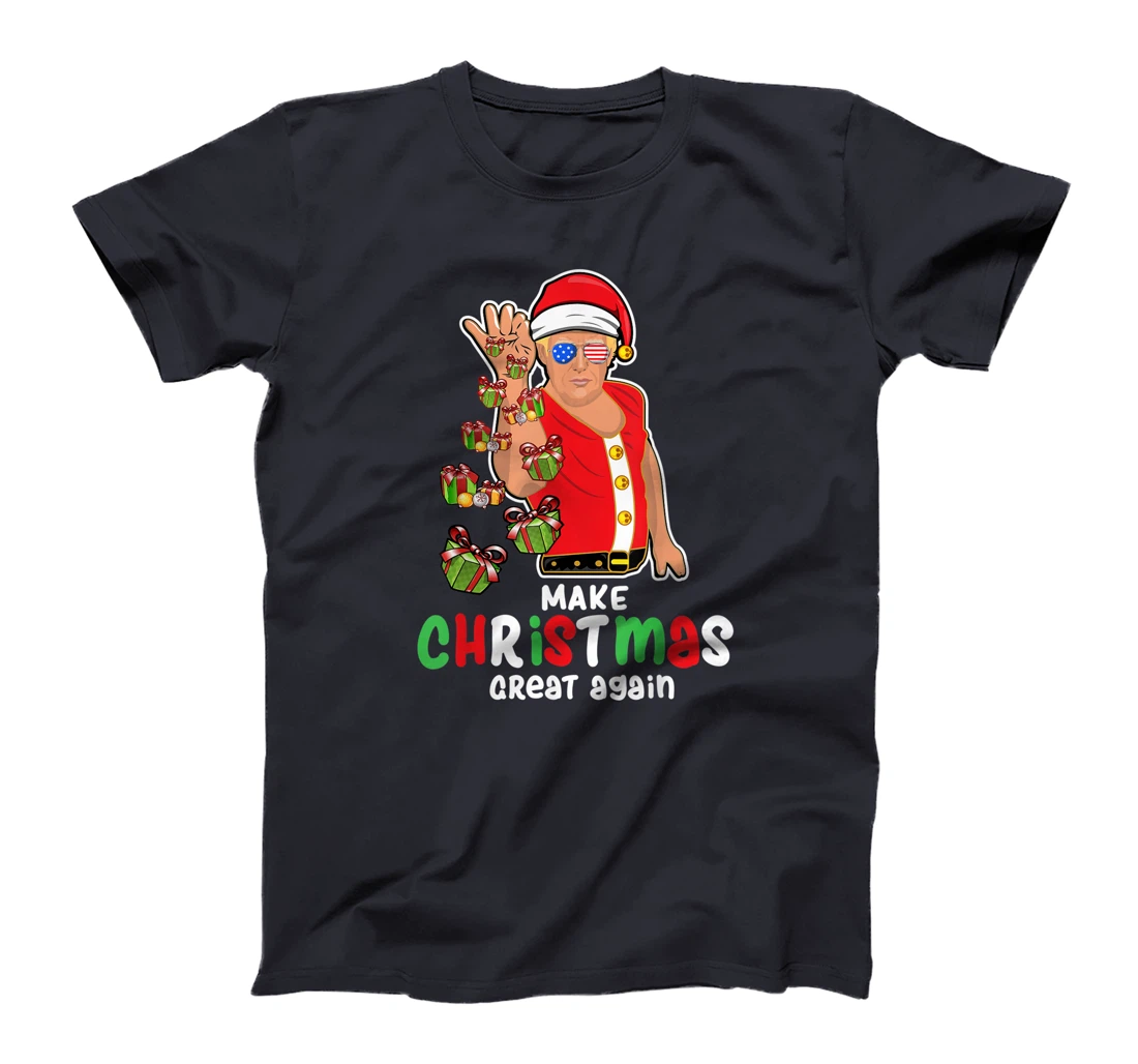 Funny Make Christmas Great Again Santa Trump Bae Xmas Gift T-Shirt