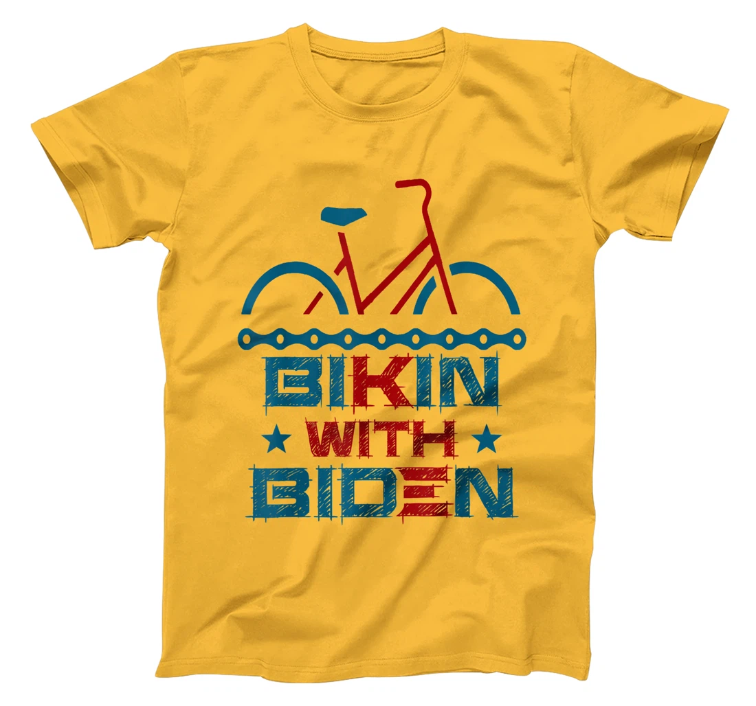 Biking With Biden Trump Can't Ride A Bike T-Shirt T-Shirt