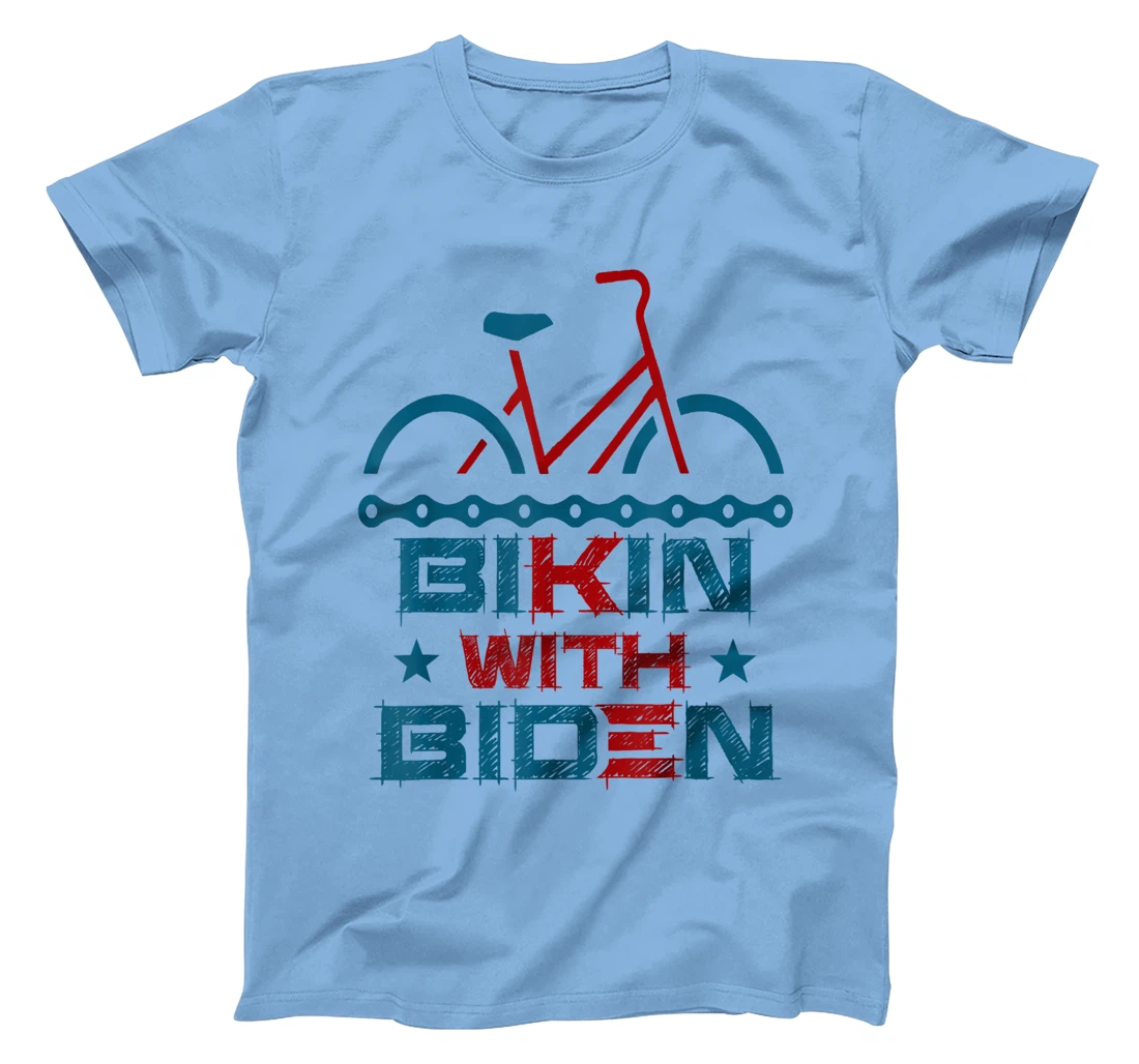 Biking With Biden Trump Can't Ride A Bike T-Shirt T-Shirt