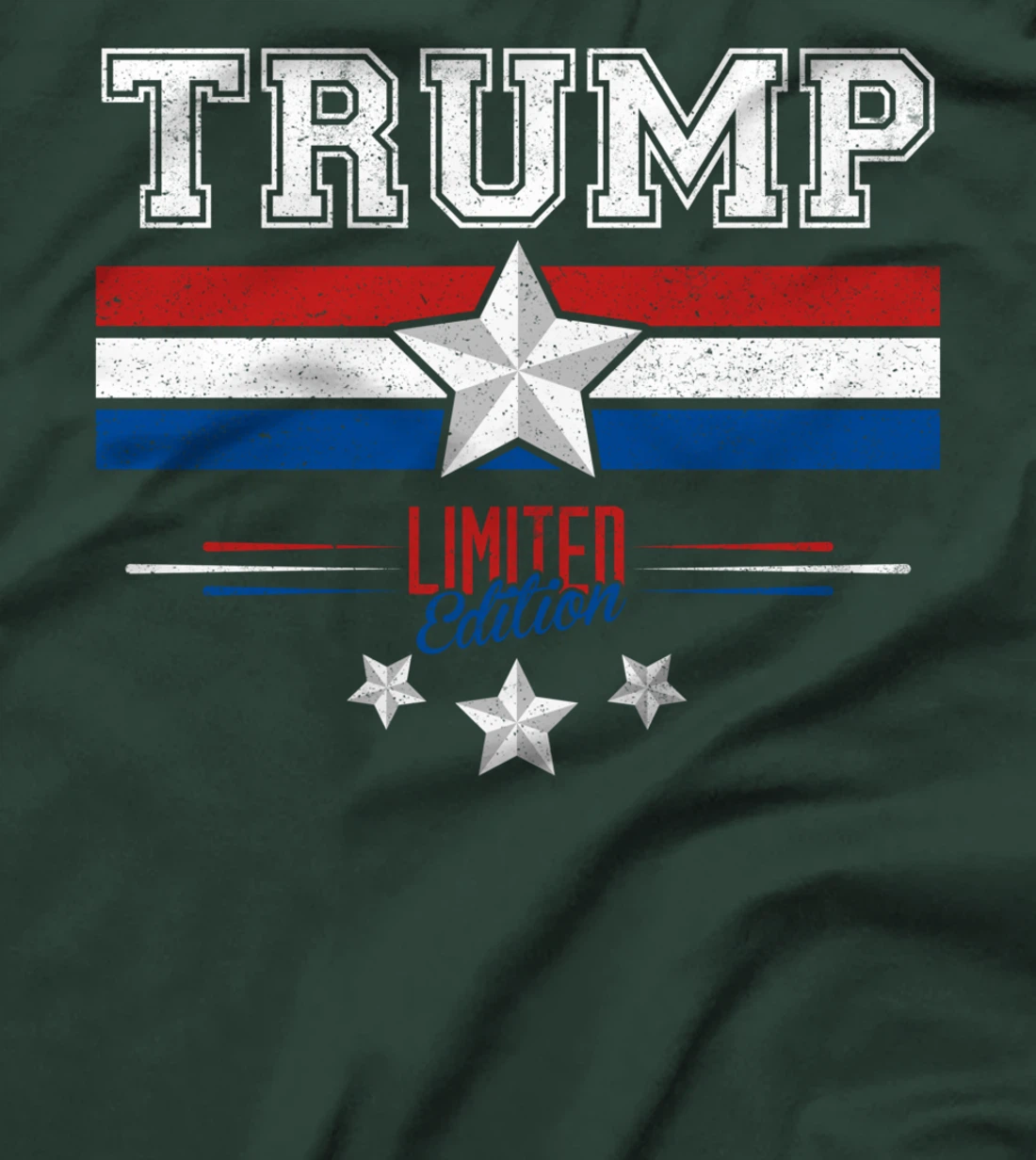 Trump T-Shirt USA Flag Trump Name Birthday Shirt Gift T-Shirt