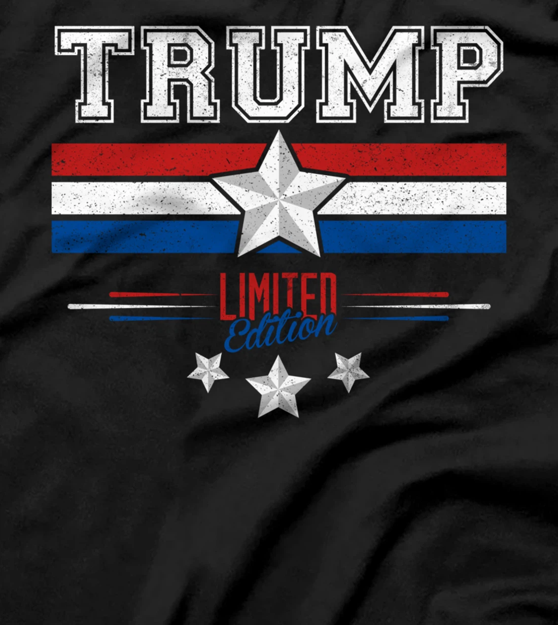 Trump T-Shirt USA Flag Trump Name Birthday Shirt Gift T-Shirt