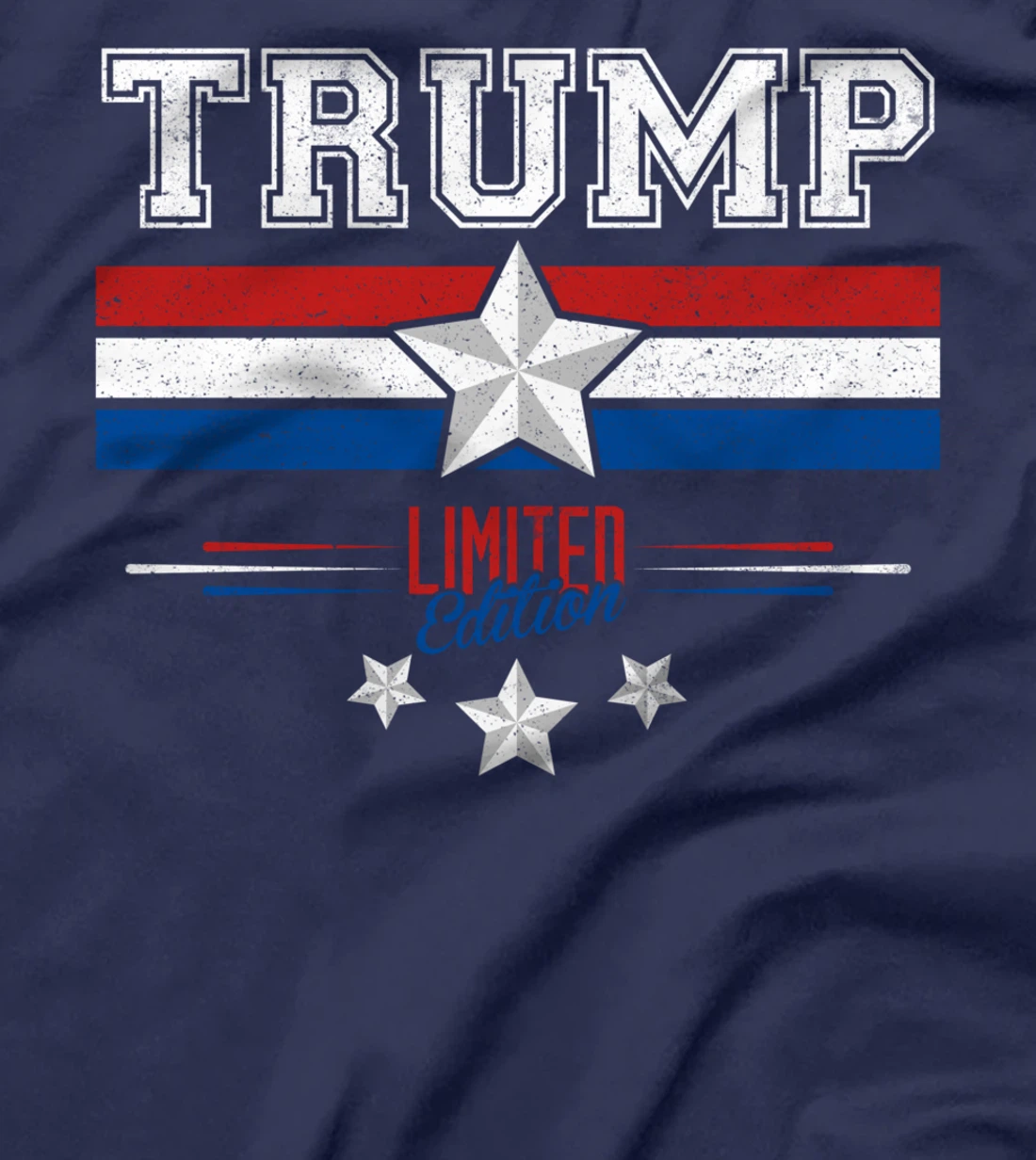 Trump T-Shirt USA Flag Trump Name Birthday Shirt Gift T-Shirt