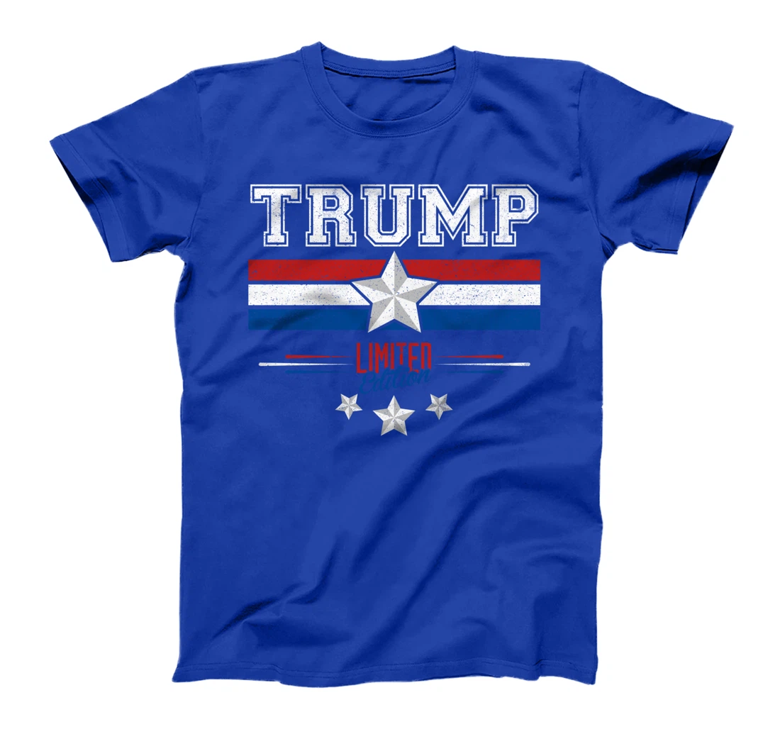 Trump T-Shirt USA Flag Trump Name Birthday Shirt Gift T-Shirt