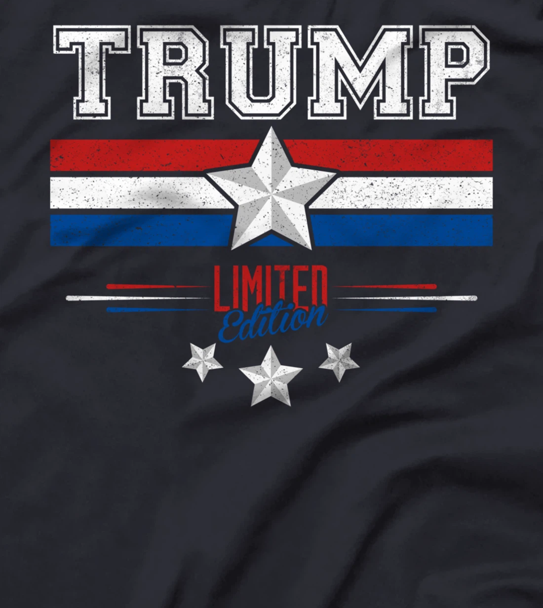 Trump T-Shirt USA Flag Trump Name Birthday Shirt Gift T-Shirt
