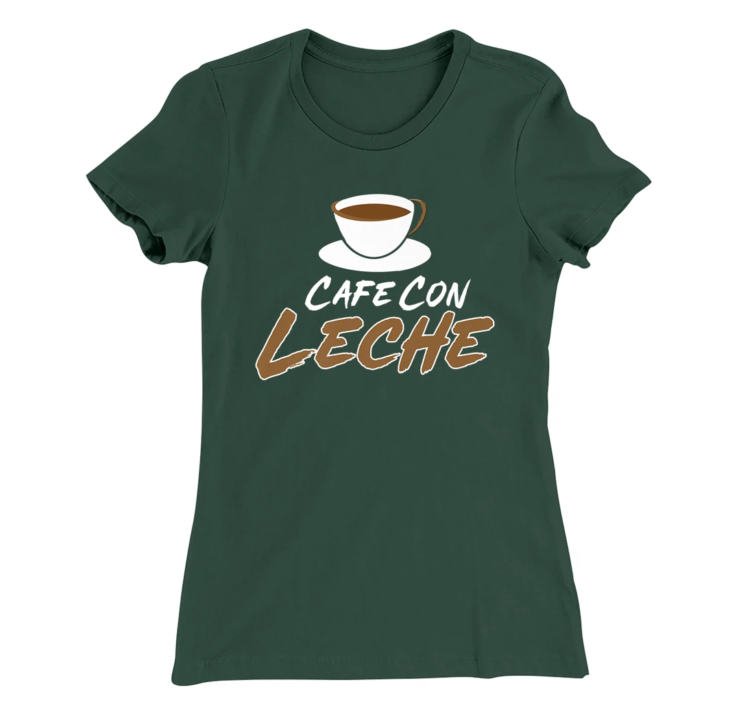 Cafe Con Leche T-Shirt, Women T-Shirt