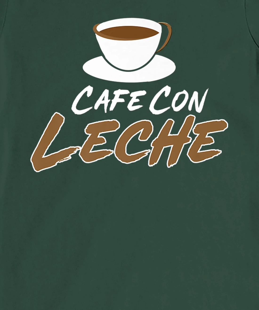 Cafe Con Leche T-Shirt, Women T-Shirt