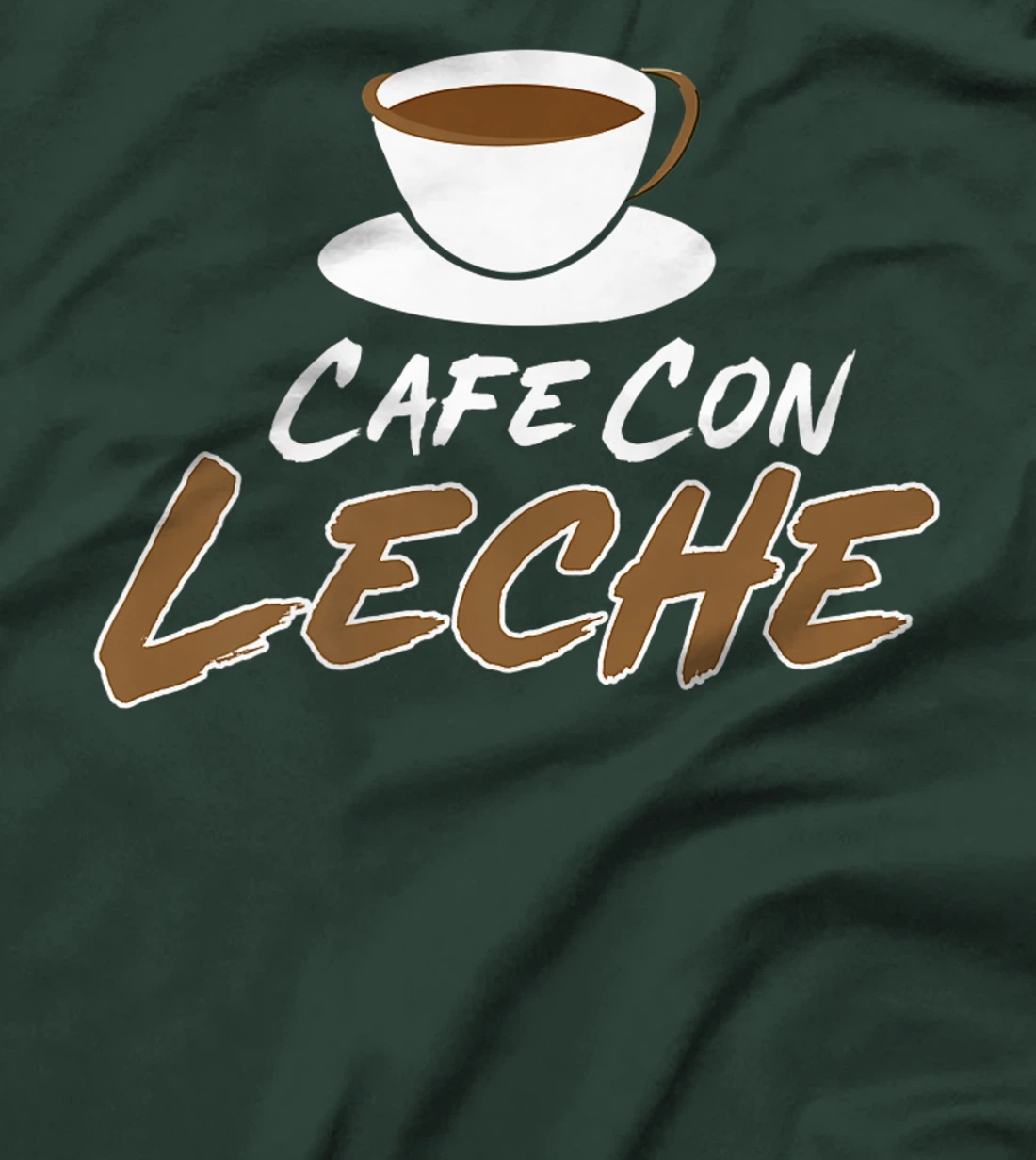Cafe Con Leche T-Shirt, Women T-Shirt