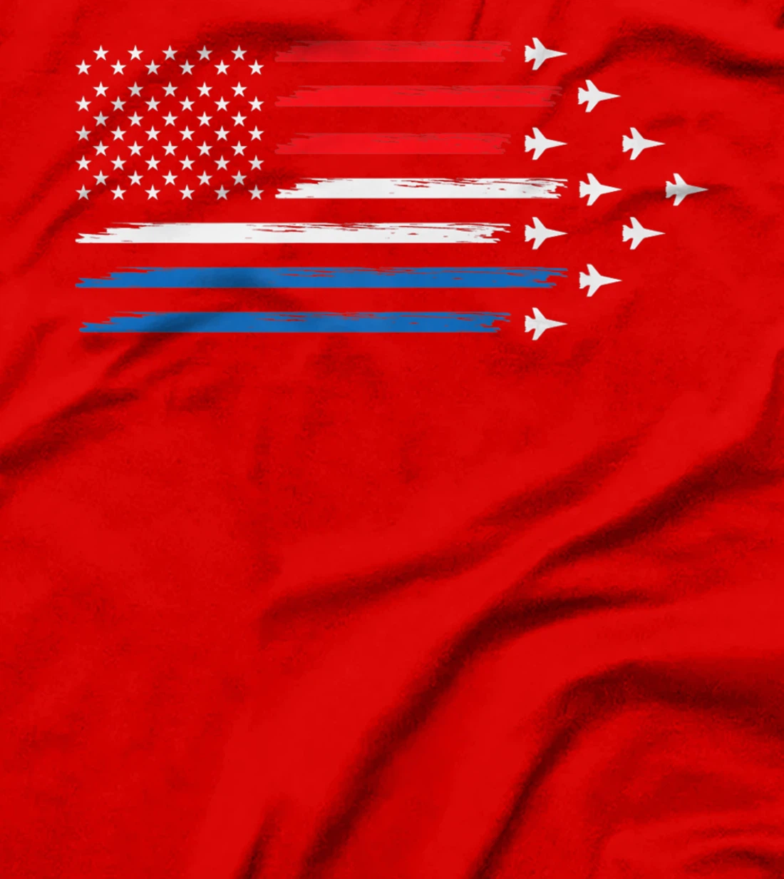 American Flag Veteran 4th of July Pilot T-Shirt, Women T-Shirt